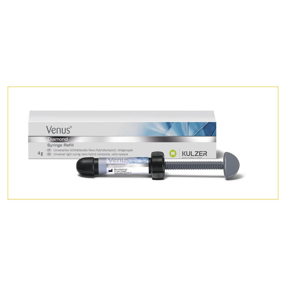 Kulzer 66035479 Venus Diamond Universal Nanohybrid Composite Syringe 4 Gm B2 Kulzer 66035479 Venus Diamond Universal Nanohybrid Composite Syringe 4 Gm B2